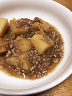 生姜入り*そぼろ肉じゃが*-レシピのメイン写真
