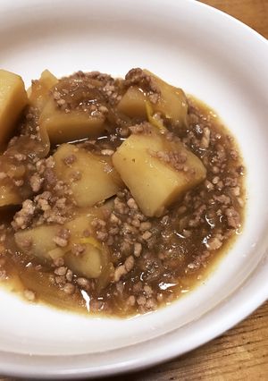 生姜入り*そぼろ肉じゃが*-レシピのメイン写真