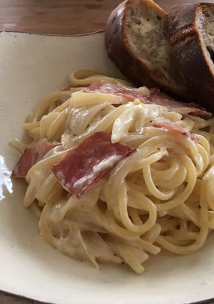 簡単！ クリームチーズパスタ-レシピのメイン写真