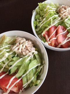 ♬簡単!サラダうどん♬-レシピのメイン写真