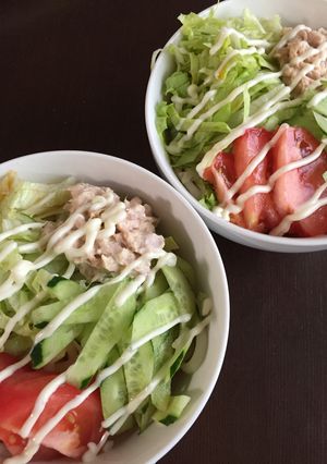 ♬簡単！サラダうどん♬-レシピのメイン写真