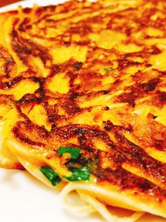 余ったそうめんで!簡単お好み焼き風〜-レシピのメイン写真