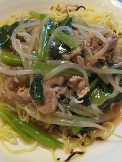 今日のお昼〜あんかけ焼きそば-レシピのメイン写真