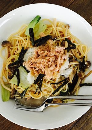 和風おろしツナパスタ-レシピのメイン写真