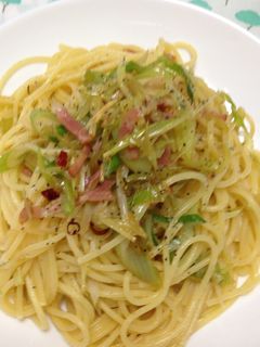 簡単!!ネギのペペロンチーノ-レシピのメイン写真