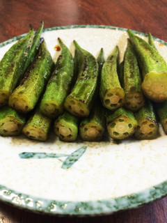 簡単うまうまオクラのポン酢焼き(^_^)-レシピのメイン写真