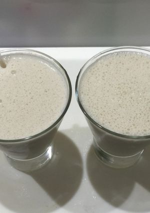 バナナ豆乳ヨーグルトきな粉ジュース-レシピのメイン写真