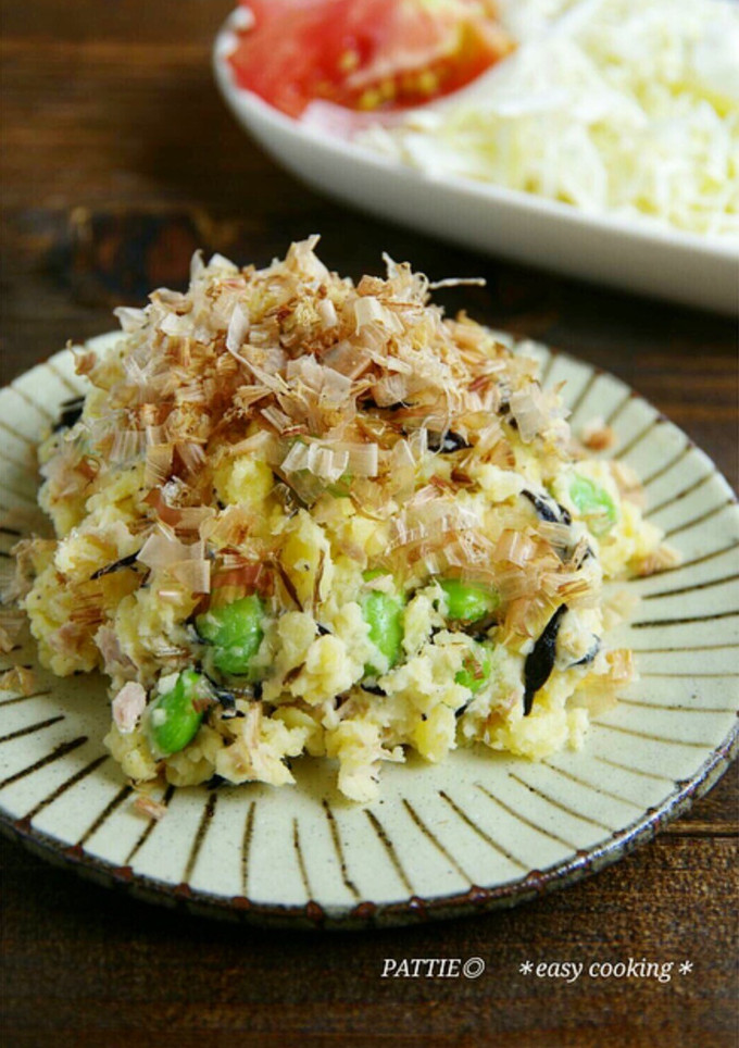 ☆簡単☆ひじきと枝豆の和風ポテトサラダ-レシピのメイン写真