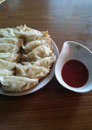 焼き餃子～甘辛味噌だれ～-レシピのメイン写真