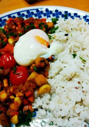 お豆と野菜のヘルシーカレー♪-レシピのメイン写真