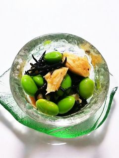 低糖質レシピ☆ひじきと枝豆の和風サラダ-レシピのメイン写真