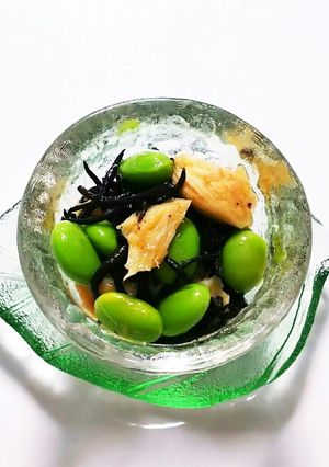 低糖質レシピ☆ひじきと枝豆の和風サラダ-レシピのメイン写真