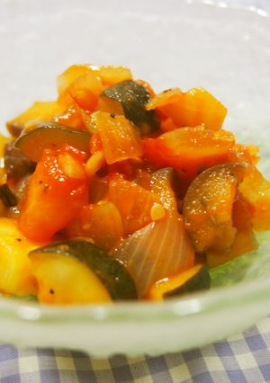 魔法の塩で♪旨味たっぷりラタトゥイユ♪-レシピのメイン写真