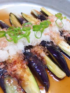旬のナス!簡単さっぱり素揚げおろし-レシピのメイン写真
