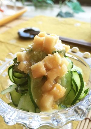 マカ＆酢生姜入り酢味噌✿サッパリ胡瓜もみ-レシピのメイン写真