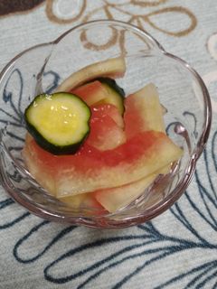 スイカのピクルス-レシピのメイン写真