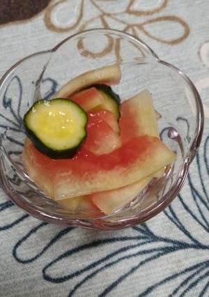スイカのピクルス-レシピのメイン写真