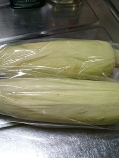 レンジでチン♡とうもろこしの茹で方-レシピのメイン写真