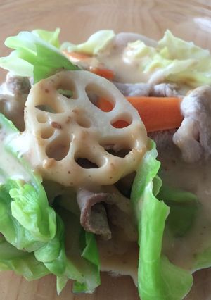 材料切って鍋とザル簡単♪冷しゃぶ-レシピのメイン写真