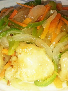 鶏肉のさっぱり野菜あんかけ-レシピのメイン写真