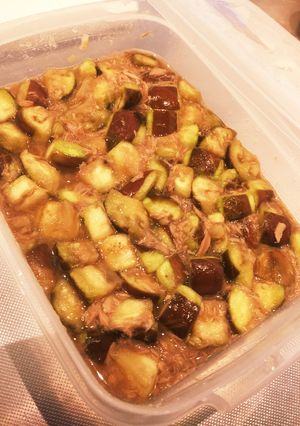レンチン！ナスとシーチキンの甘煮-レシピのメイン写真