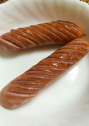 ずぼら弁当のおかず♪ウインナー-レシピのメイン写真