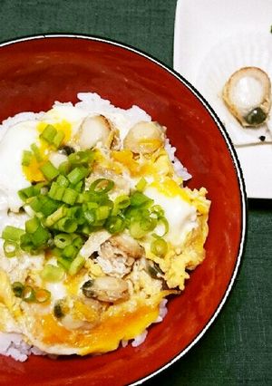 ベビーホタテ丼。-レシピのメイン写真