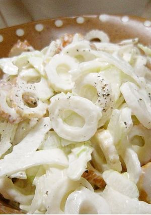 これなら食べれる！セロリとちくわのサラダ-レシピのメイン写真