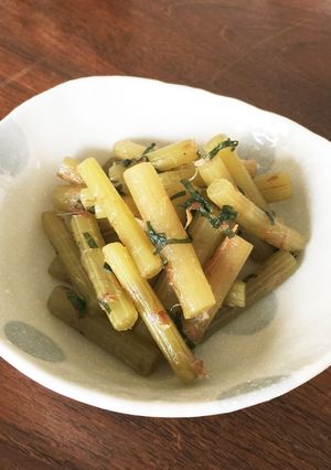 簡単！フキの醤油漬け☆-レシピのメイン写真