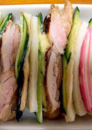 簡単な絶品チキン照り焼きサンドイッチ-レシピのメイン写真