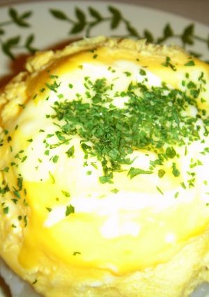 60秒でオムライス☆手抜き主婦の昼ごはん-レシピのメイン写真