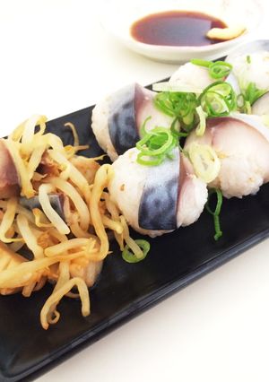 お酒のお供に☆しめ鯖プレート-レシピのメイン写真