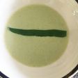 モロッコ豆とブロッコリーの茎 豆乳スープ