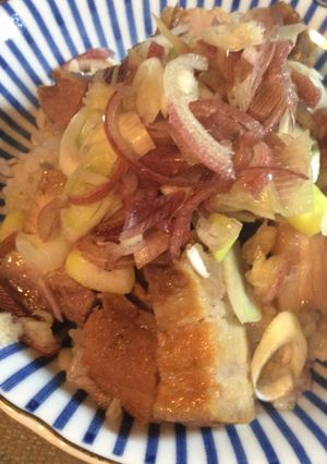 ごろごろ煮豚丼-レシピのメイン写真