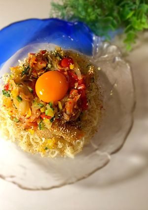 中華風香味サラダラーメン-レシピのメイン写真