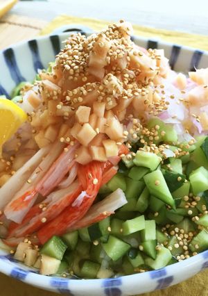 サッポロ一番✿生絞りレモン‼冷し夏らー麺-レシピのメイン写真