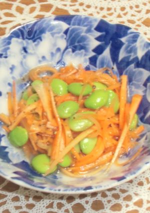 人参と枝豆のマリネ-レシピのメイン写真