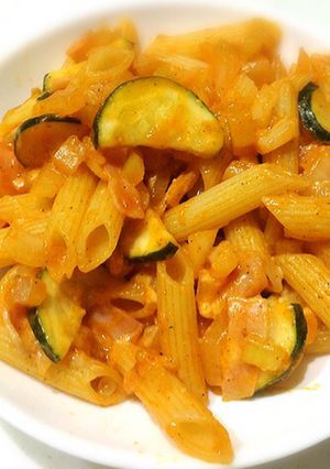 トマトとズッキーニのパスタ-レシピのメイン写真