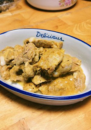 豚ヒレのカレーチーズ焼き簡単-レシピのメイン写真