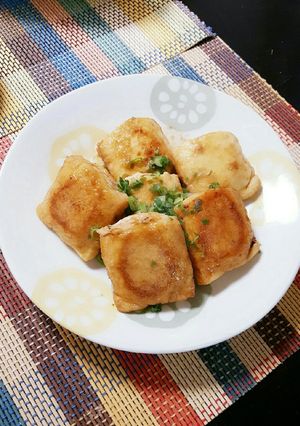 薄揚げの照り焼き鶏豆腐バーグ♡-レシピのメイン写真