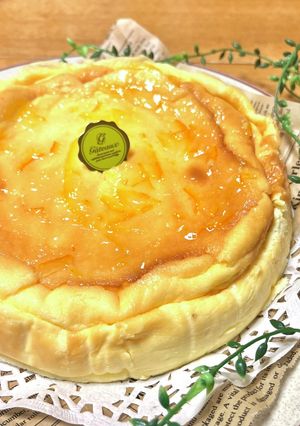 やわらかスフレチーズケーキ♡-レシピのメイン写真