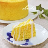 レモンのシフォンケーキ クッキー50枚 明日よりレモンシフォンケーキを始めます🍋✨ ＊レモンシフォン