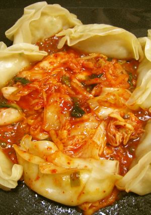 餃子の土手キムチ焼き-レシピのメイン写真