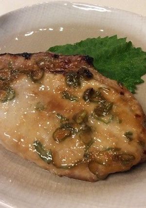 焼くだけ簡単♪豚のねぎ味噌漬け焼き-レシピのメイン写真