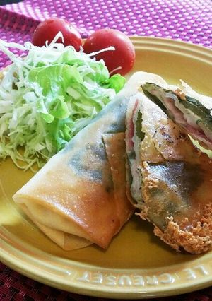 大葉とチーズのパリパリ春巻き♪-レシピのメイン写真