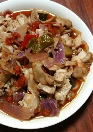野菜たっぷり☆カポナータ風チキン煮込み-レシピのメイン写真
