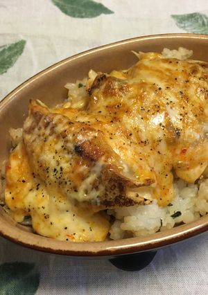 生姜が爽やか ♪ マヨチーズの餃子ドリア-レシピのメイン写真