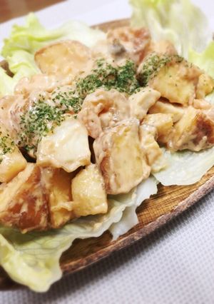 ハマる味♬魚河岸あげ®の海老マヨ風★☆-レシピのメイン写真