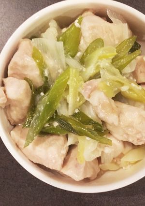 鶏肉の塩炒め-レシピのメイン写真