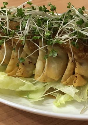 揚げ餃子のさっぱりコク旨おろしダレ♪-レシピのメイン写真